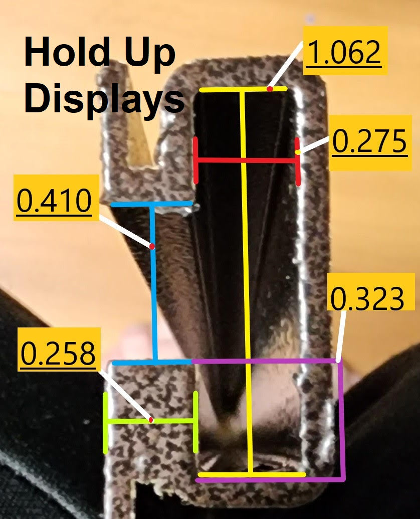 Mount for Hi-Point C9 / CF380 Mags - Slatwall | Magazine Holder Storage Rack