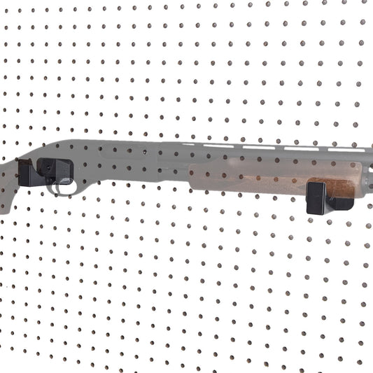 Universal Horizontal Gun Mount - Pegboard / IKEA Skadis / Wall Control / Vaultek | Rifle Holder Storage Rack