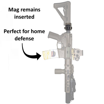 AR 15 Buffer Tube Mount - Wall | Rifle Holder Storage Rack