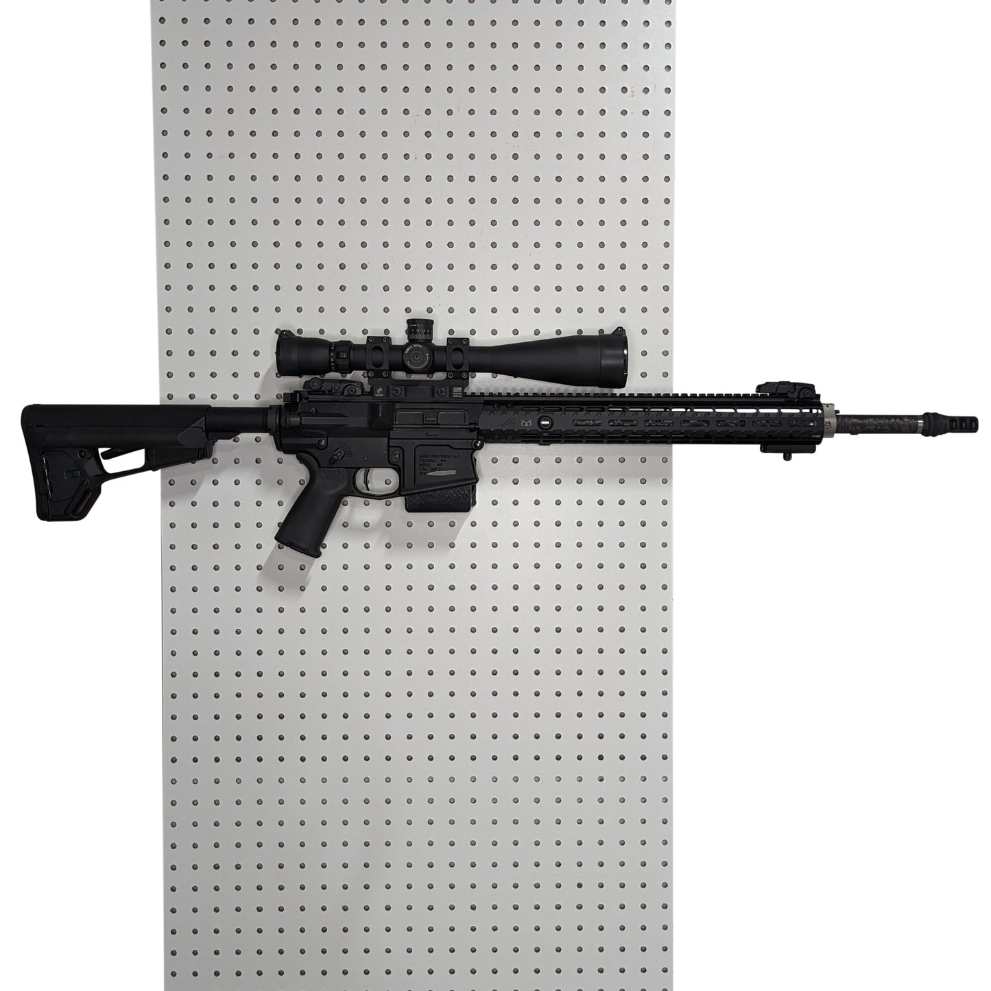 AR 10 Magwell Mount - Pegboard / IKEA Skadis / Wall Control / Vaultek | Rifle Holder Storage Rack