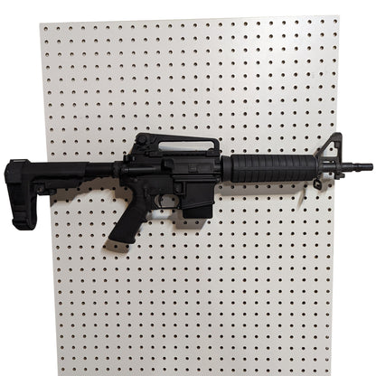 AR 15 Magwell Mount - Pegboard / IKEA Skadis / Wall Control / Vaultek | Rifle Holder Storage Rack