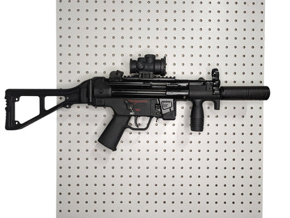 Magwell Mount for HK MP5 9mm - Pegboard / IKEA Skadis / Wall Control / Vaultek | Rifle Holder Storage Rack