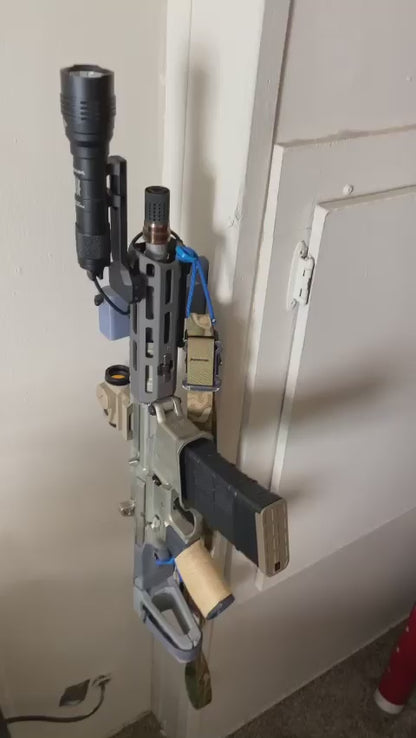 Picatinny Rail Gun Mount - Wall | Rifle Holder Storage Rack