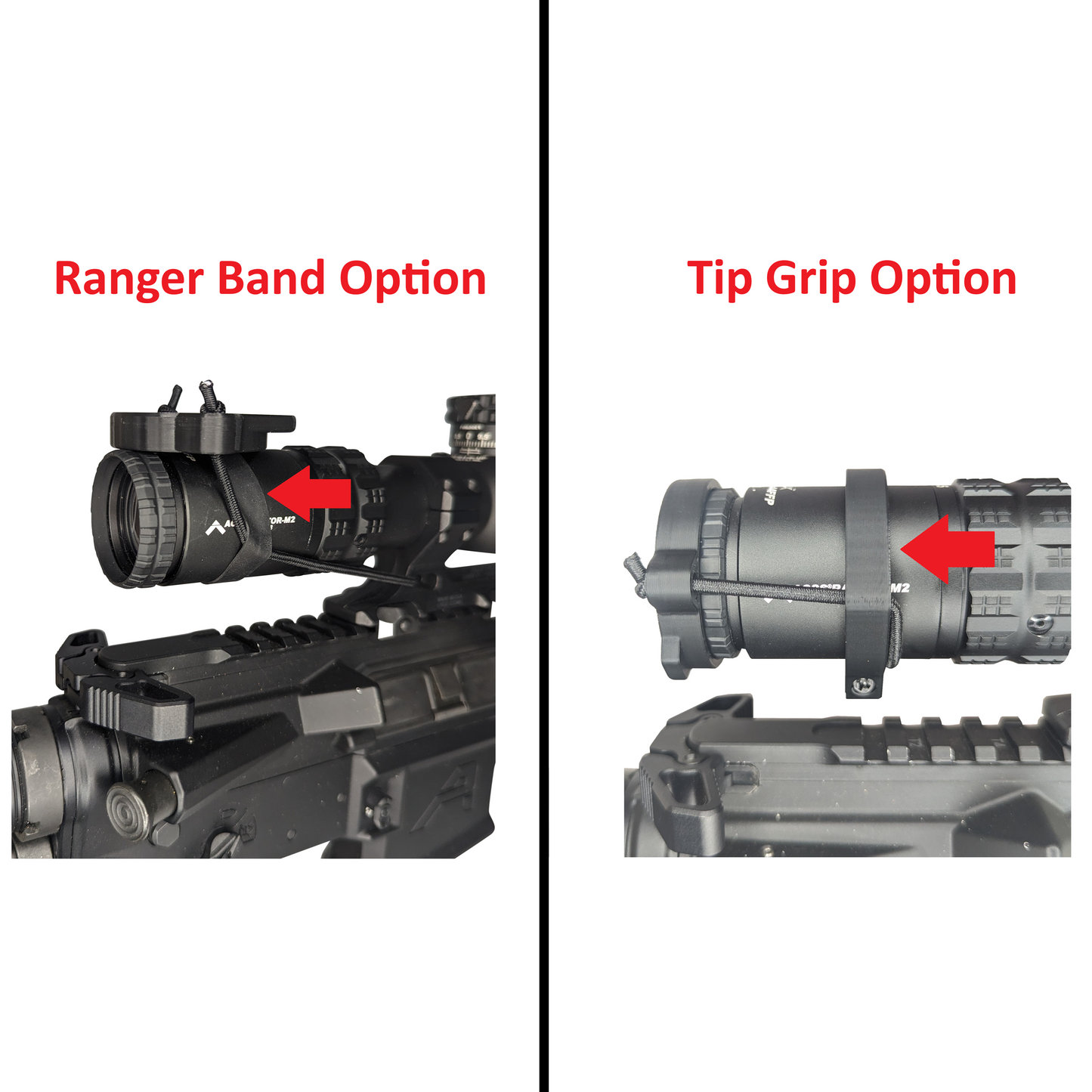 Scope / Lens Cover for Optics (Killflash Add-On Optional)