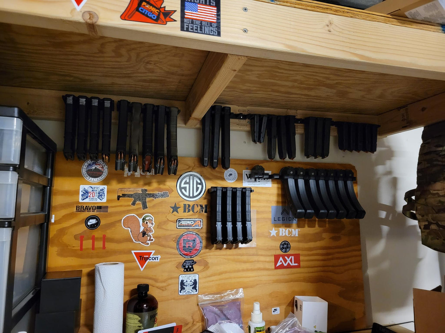 Mount for Glock 44 .22LR Mags - Wall | Magazine Holder Storage Rack