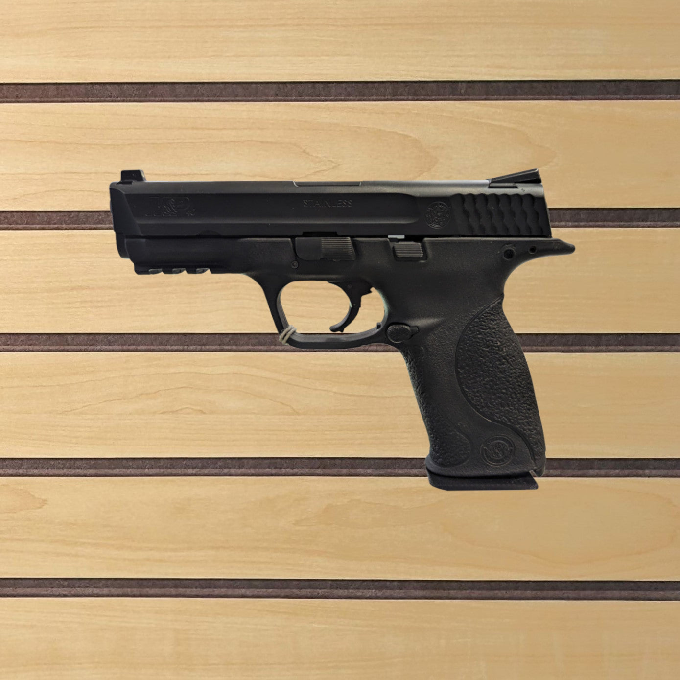 Magwell Mount for S&W M&P 10mm - Slatwall | Handgun Holder Storage Rack