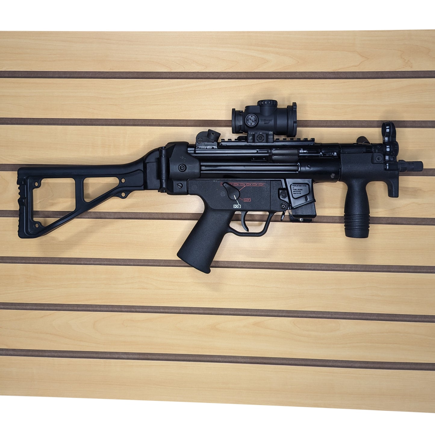 Magwell Mount for HK MP5 9mm - Slatwall | Rifle Holder Storage Rack