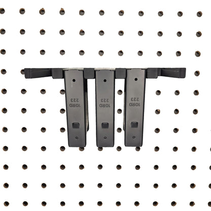 Mount for MDT Short Action 223 / 300 Mags - Pegboard / IKEA Skadis / Wall Control / Vaultek | Magazine Holder Storage Rack