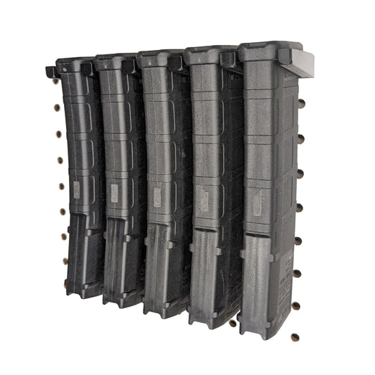 Mount for AR 15 Pmag Mags - Pegboard / IKEA Skadis / Wall Control / Vaultek | Magazine Holder Storage Rack