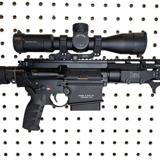 Magwell Mount for HK 417 / MR762 - Pegboard / IKEA Skadis / Wall Control / Vaultek | Rifle Holder Storage Rack