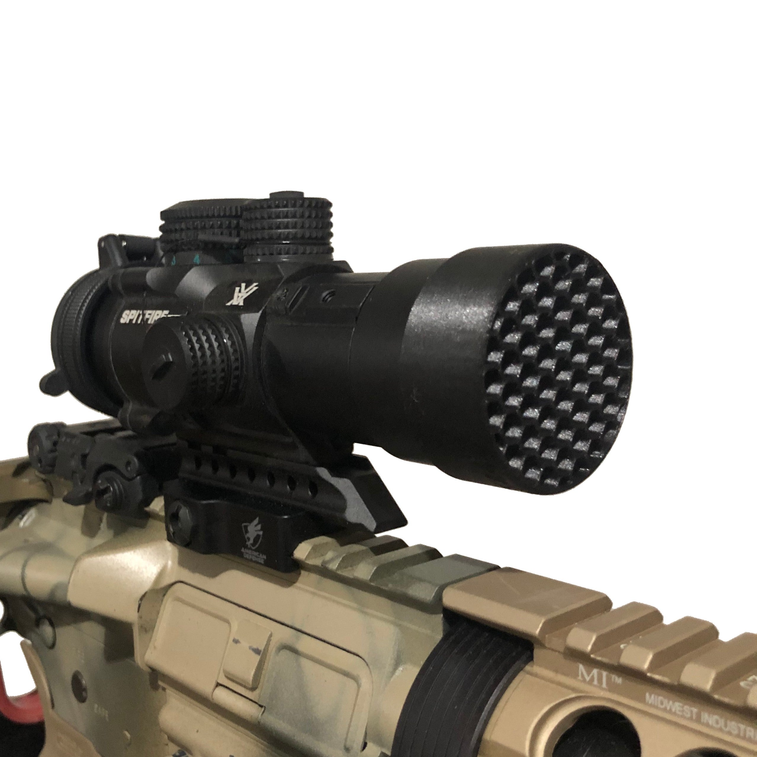 Killflash Anti-Reflection Device for Vortex Spitfire 3x Prism Scope ...