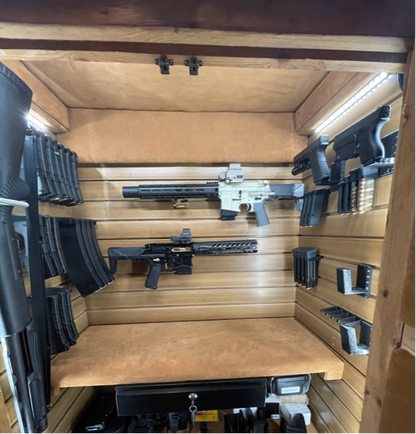 Mount for AR 15 Pmag / TMAG Mags - Slatwall | Magazine Holder Storage Rack