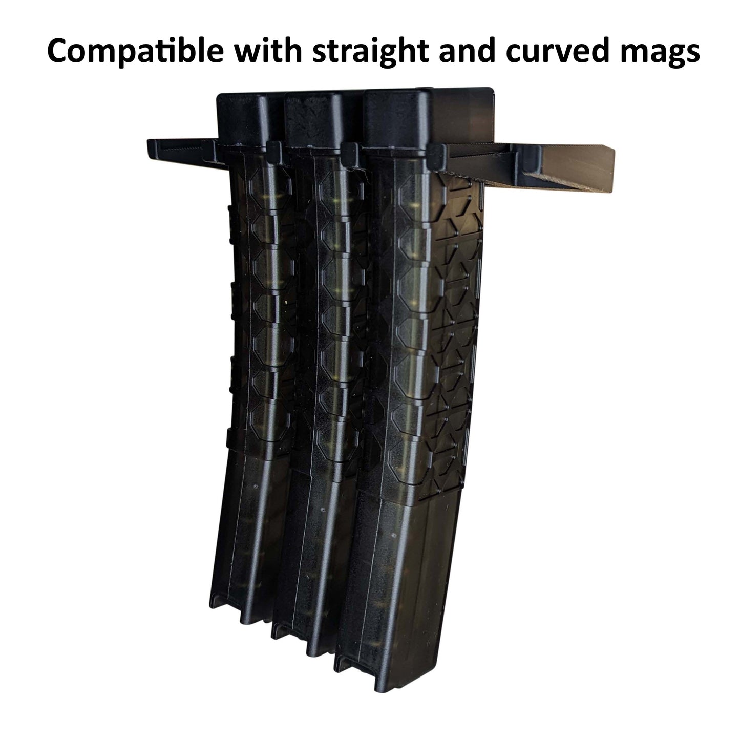 Mount for Grand Power Stribog SP9 9mm Mags - Command Strips | Magazine Holder Storage Rack
