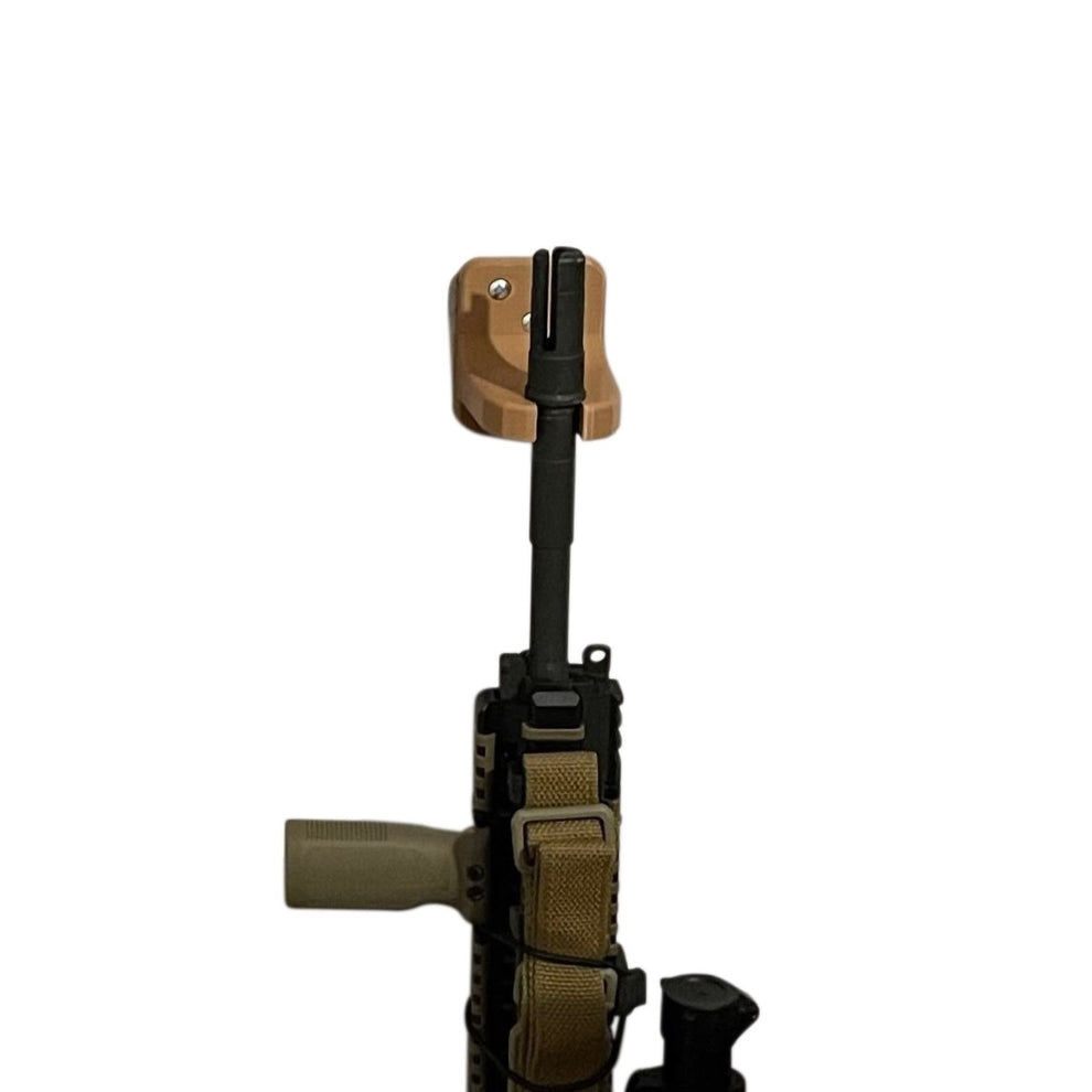 Gun Mount via Surefire Warcomp/SOCOM Muzzle Device - Wall | Rifle Hold ...