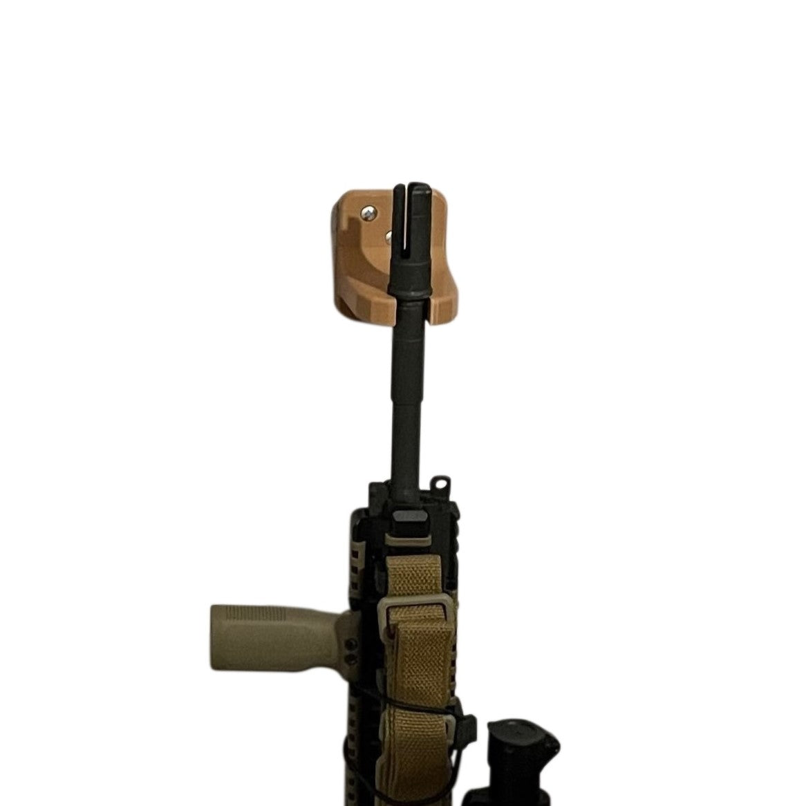 Gun Mount via Surefire Warcomp/SOCOM Muzzle Device - Wall | Rifle Holder Storage Rack