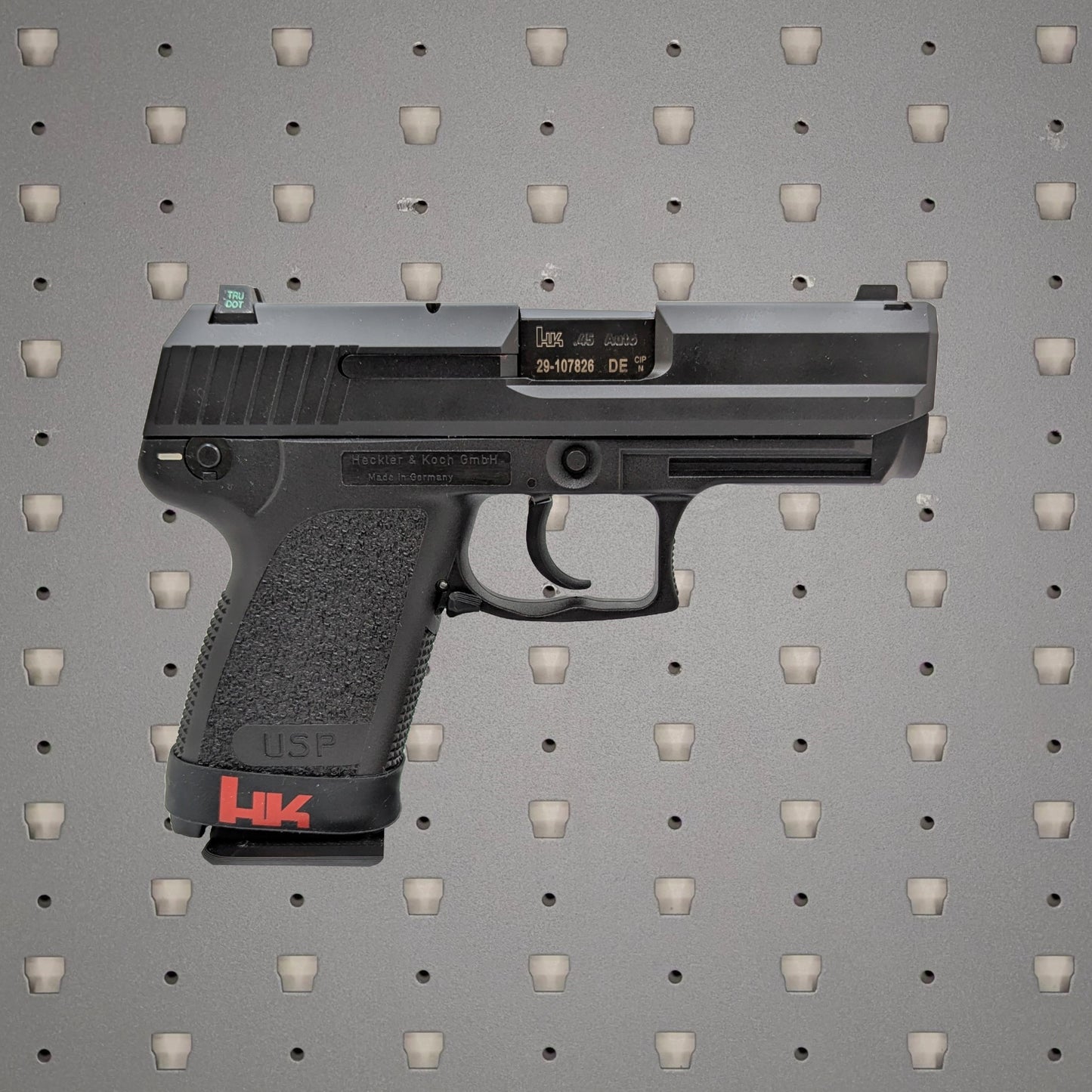 Magwell Mount for HK USP 45 Compact - GallowTech | Handgun Holder Storage Rack