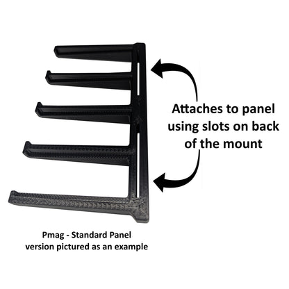 Mount for FN FNP 9 Mags - SecureIt / Akro-Mils | Magazine Holder Storage Rack