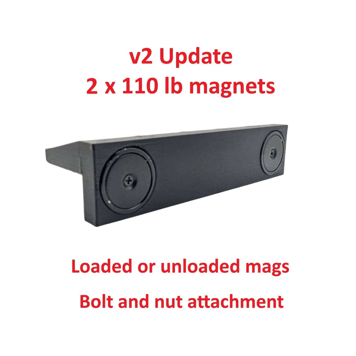 Mount for S&W Model 5906 Mags - Magnetic | Magazine Holder Storage Rack