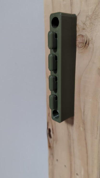 KeyMod Vertical Rail Mount - Wall | Rifle Holder Storage Rack