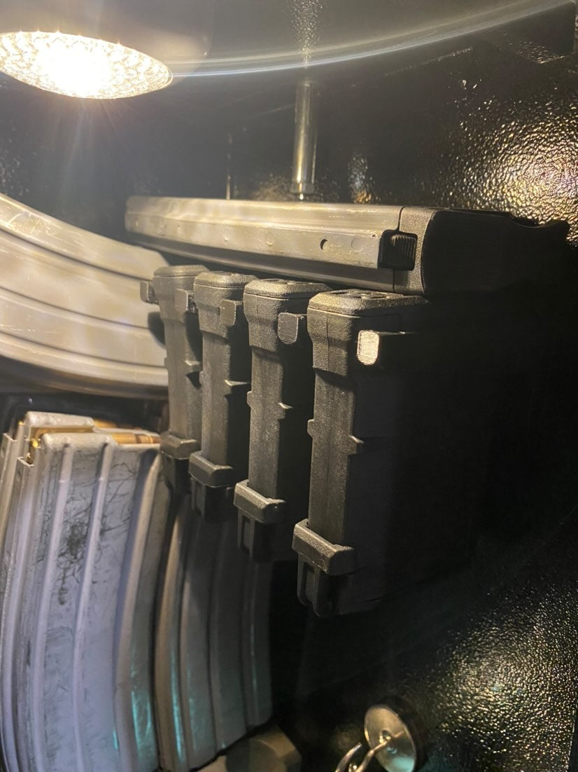 Mount for AR 10 308/762 Pmag Mags - Magnetic | Magazine Holder Storage Rack