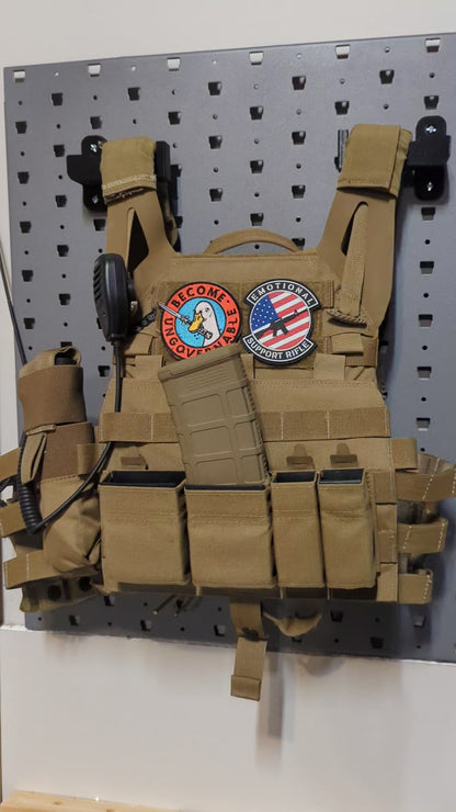 Plate Carrier / Body Armor Mount - GallowTech | Gear Holder Storage Rack