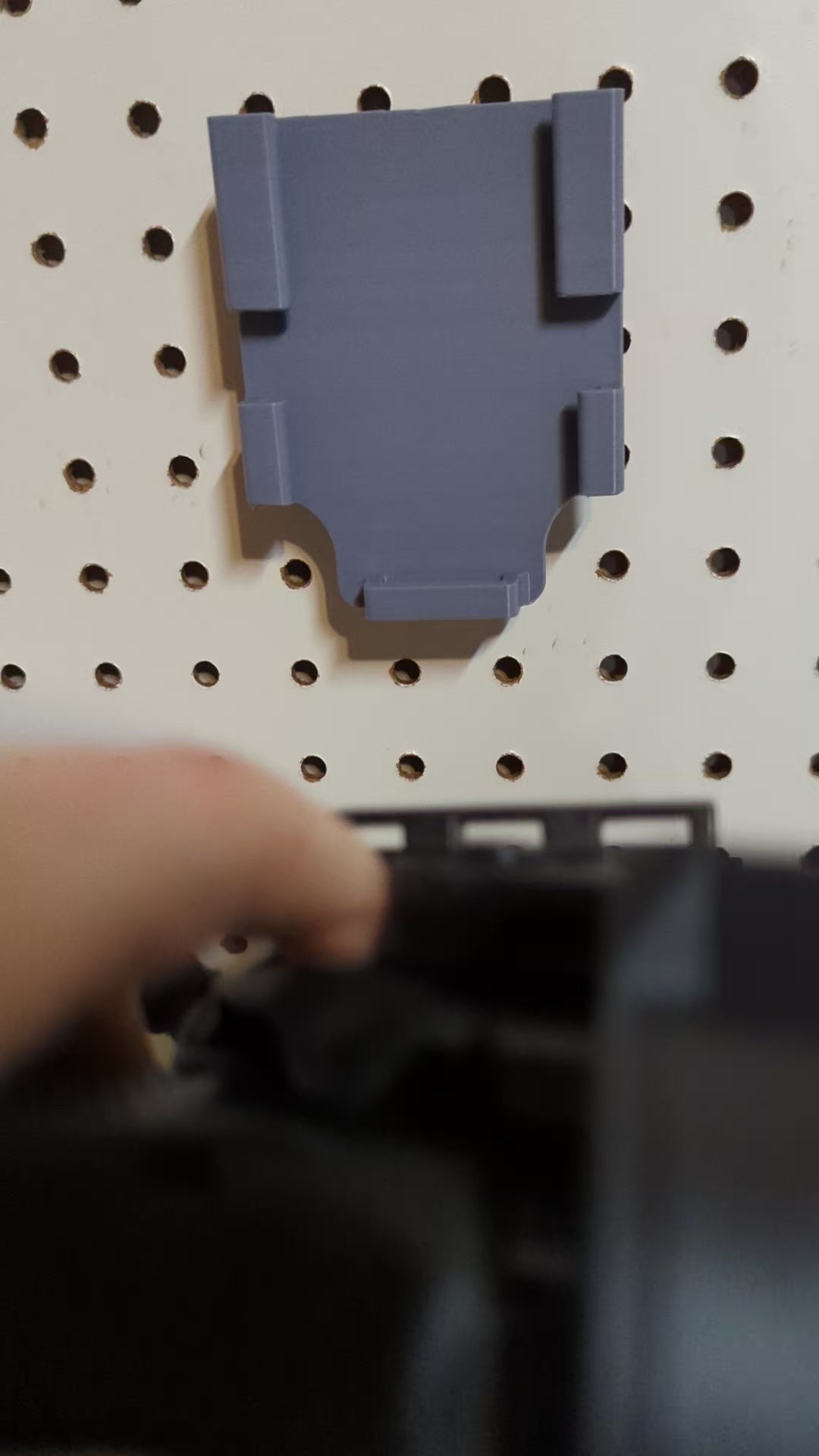 Locking Mount for Safariland QLS - Pegboard / IKEA Skadis / Wall