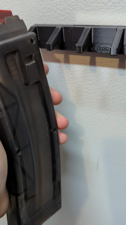 Mount for AR 15 Pattern Mags - Magnetic | Magazine Holder Storage Rack