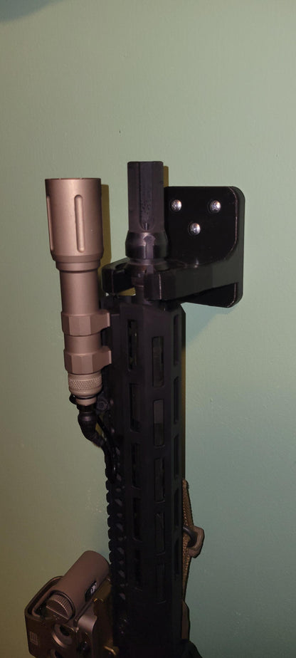 Gun Mount via Dead Air Keymo / SOLGW NOX - Wall | Rifle Holder Storage Rack