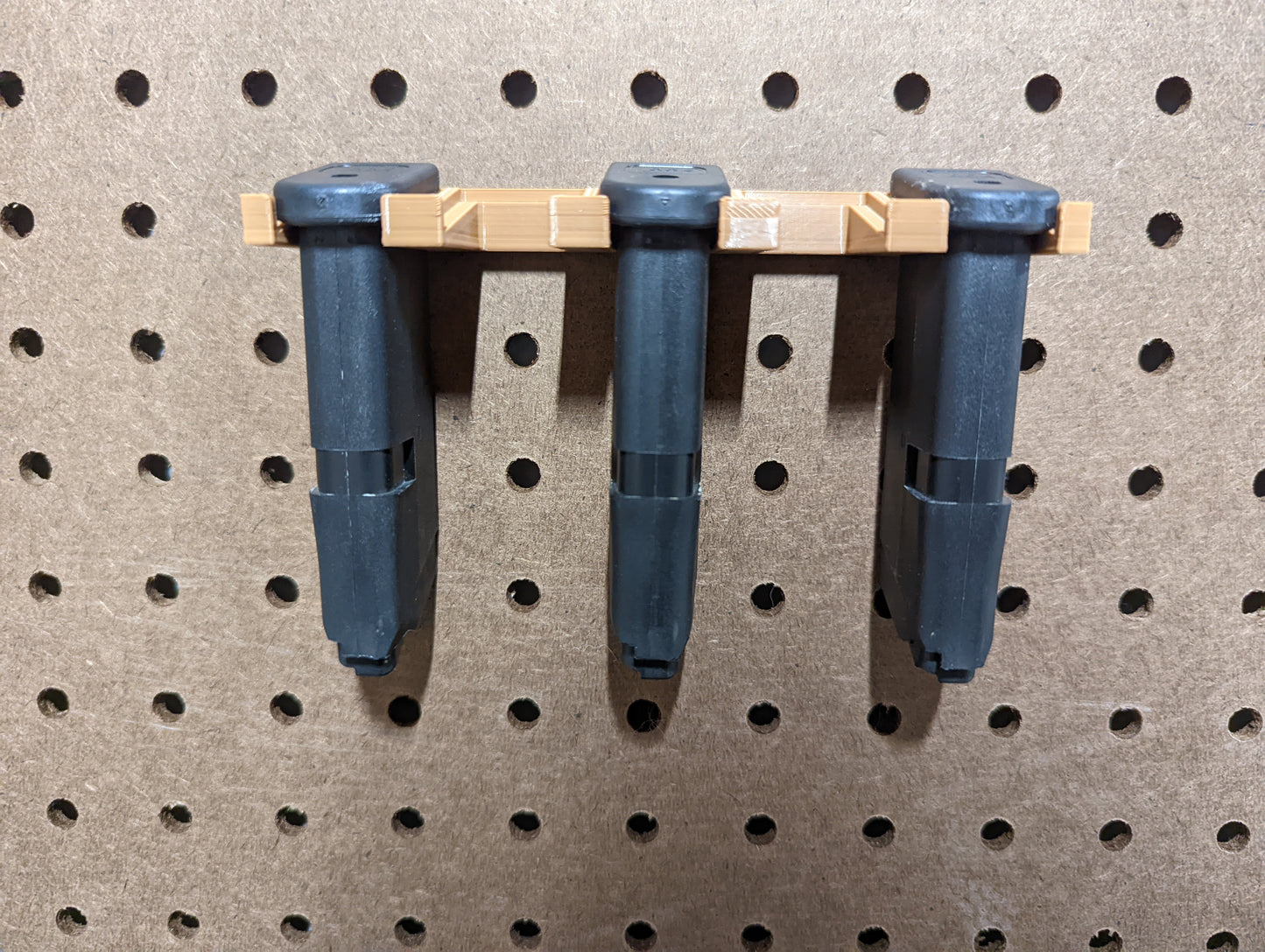 Mount for Glock 42 Mags - Pegboard / IKEA Skadis / Wall Control / Vaultek | Magazine Holder Storage Rack