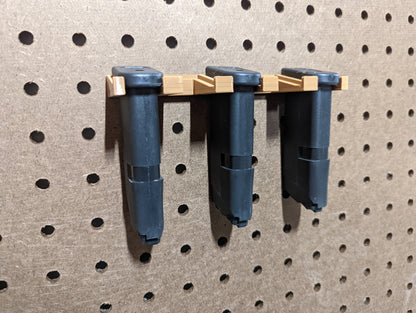 Mount for Glock 42 Mags - Pegboard / IKEA Skadis / Wall Control / Vaultek | Magazine Holder Storage Rack