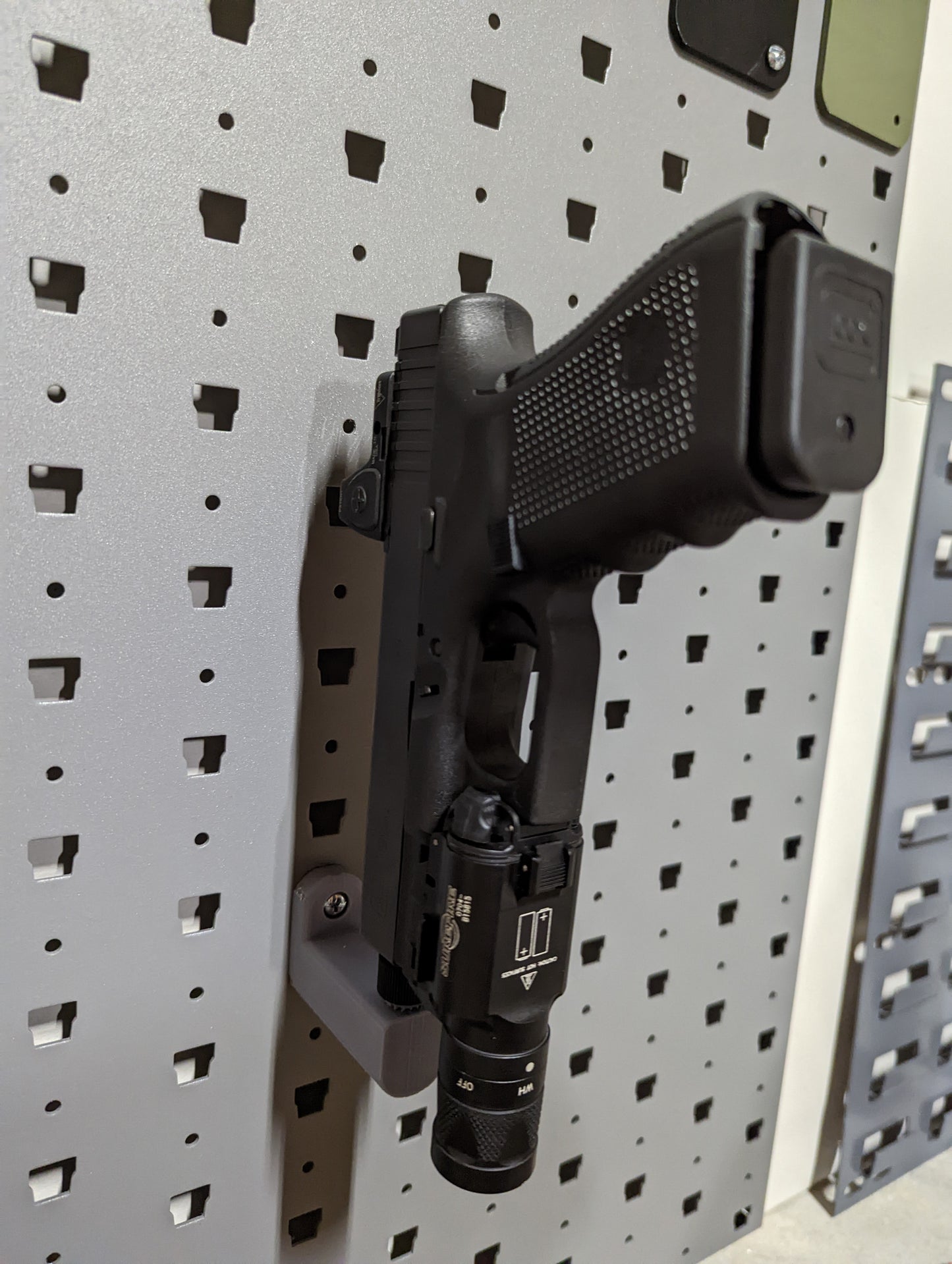 Universal Pistol / Silencer Mount - GallowTech | Handgun Holder Storage Rack