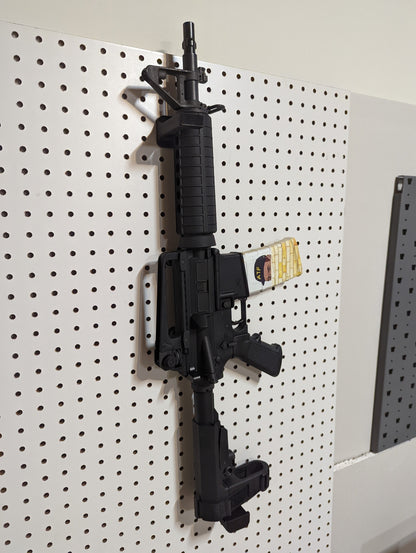 Universal Vertical Gun Mount - Pegboard / IKEA Skadis / Wall Control / Vaultek | Rifle Holder Storage Rack