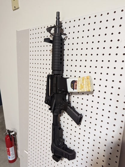 Universal Vertical Gun Mount - Pegboard / IKEA Skadis / Wall Control / Vaultek | Rifle Holder Storage Rack