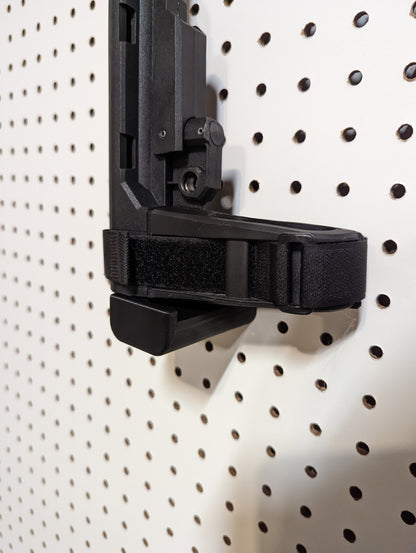 Universal Vertical Gun Mount - Pegboard / IKEA Skadis / Wall Control / Vaultek | Rifle Holder Storage Rack