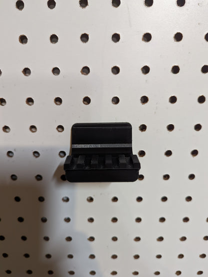 Picatinny Accessory Rail Mount - Pegboard / IKEA Skadis / Wall Control / Vaultek | Gear Holder Storage Rack