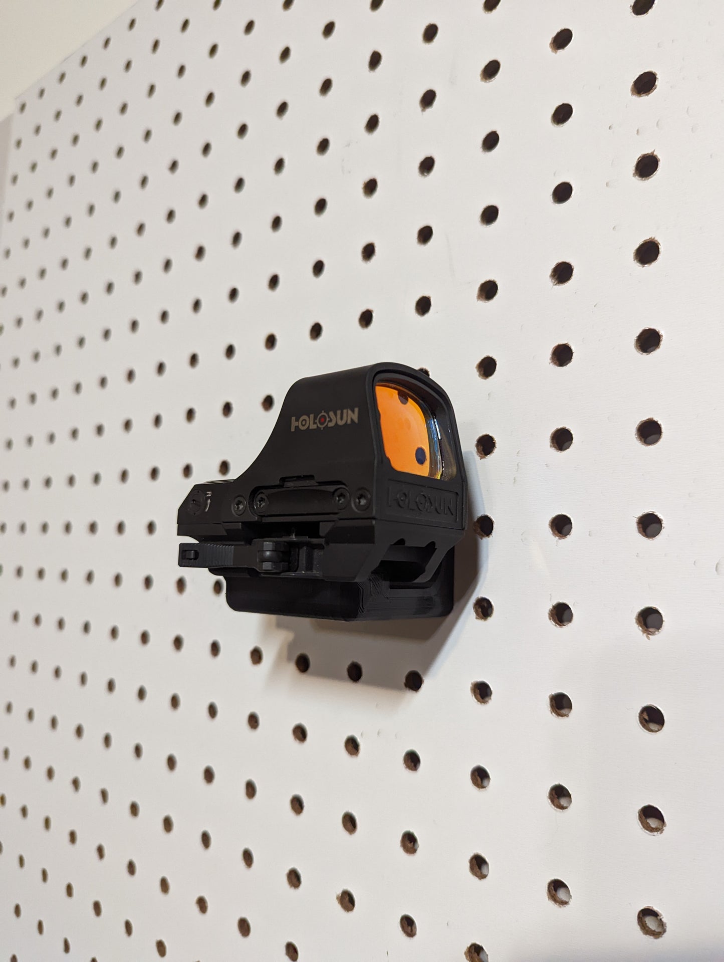 Picatinny Accessory Rail Mount - Pegboard / IKEA Skadis / Wall Control / Vaultek | Gear Holder Storage Rack