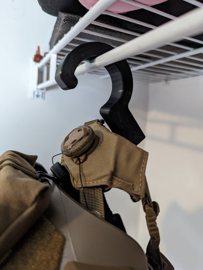 Bump / Ballistic Helmet Hanger | Gear Mount Holder Storage Rack