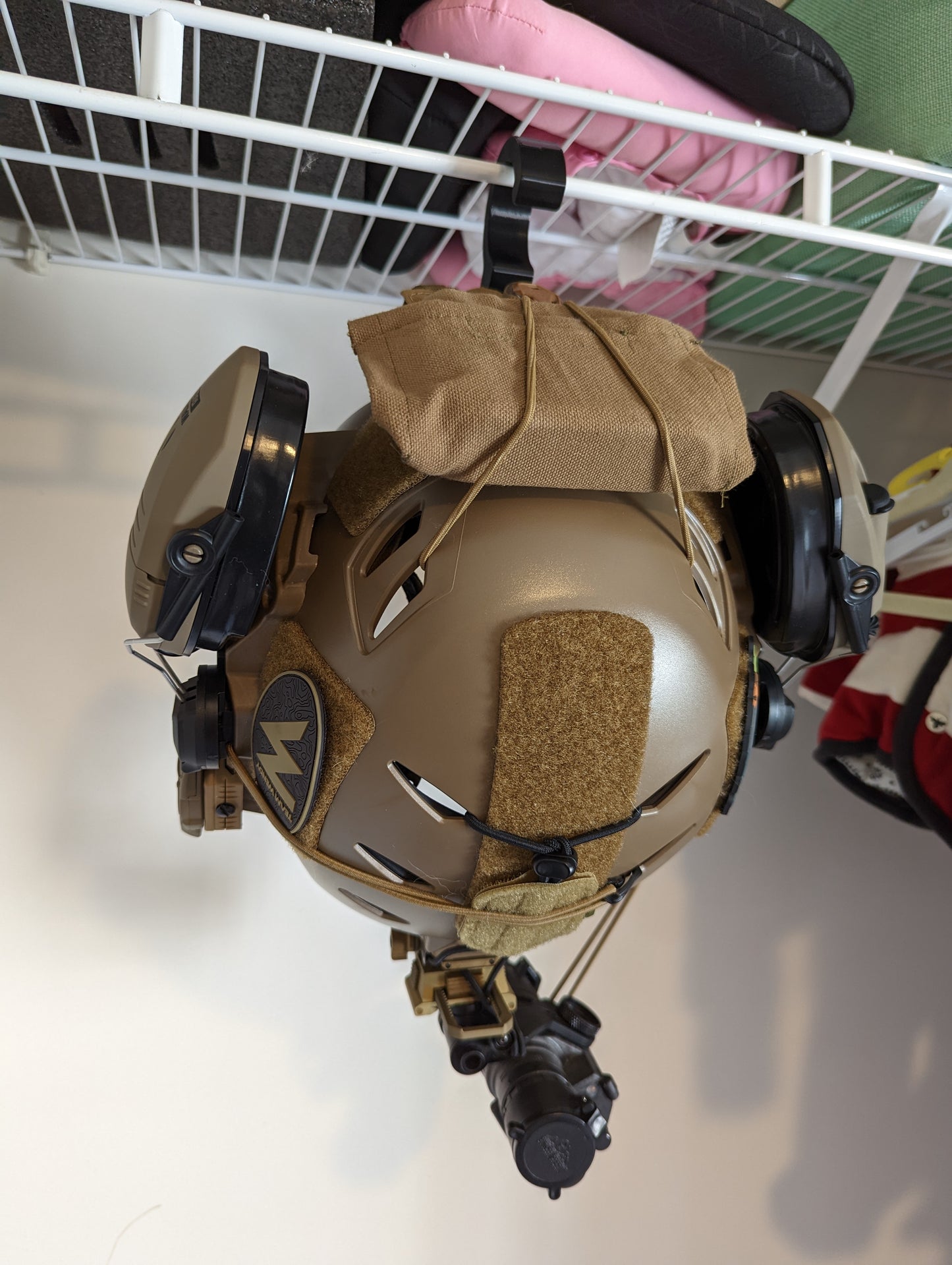 Bump / Ballistic Helmet Hanger | Gear Mount Holder Storage Rack