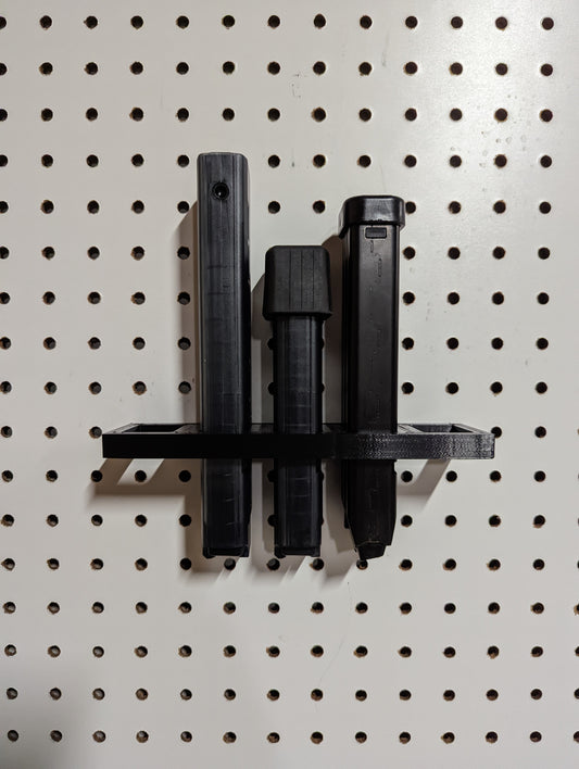 Mount for B&T APC/GHM/SPC/TP9/etc Mags - Pegboard / IKEA Skadis / Wall Control / Vaultek | Magazine Holder Storage Rack