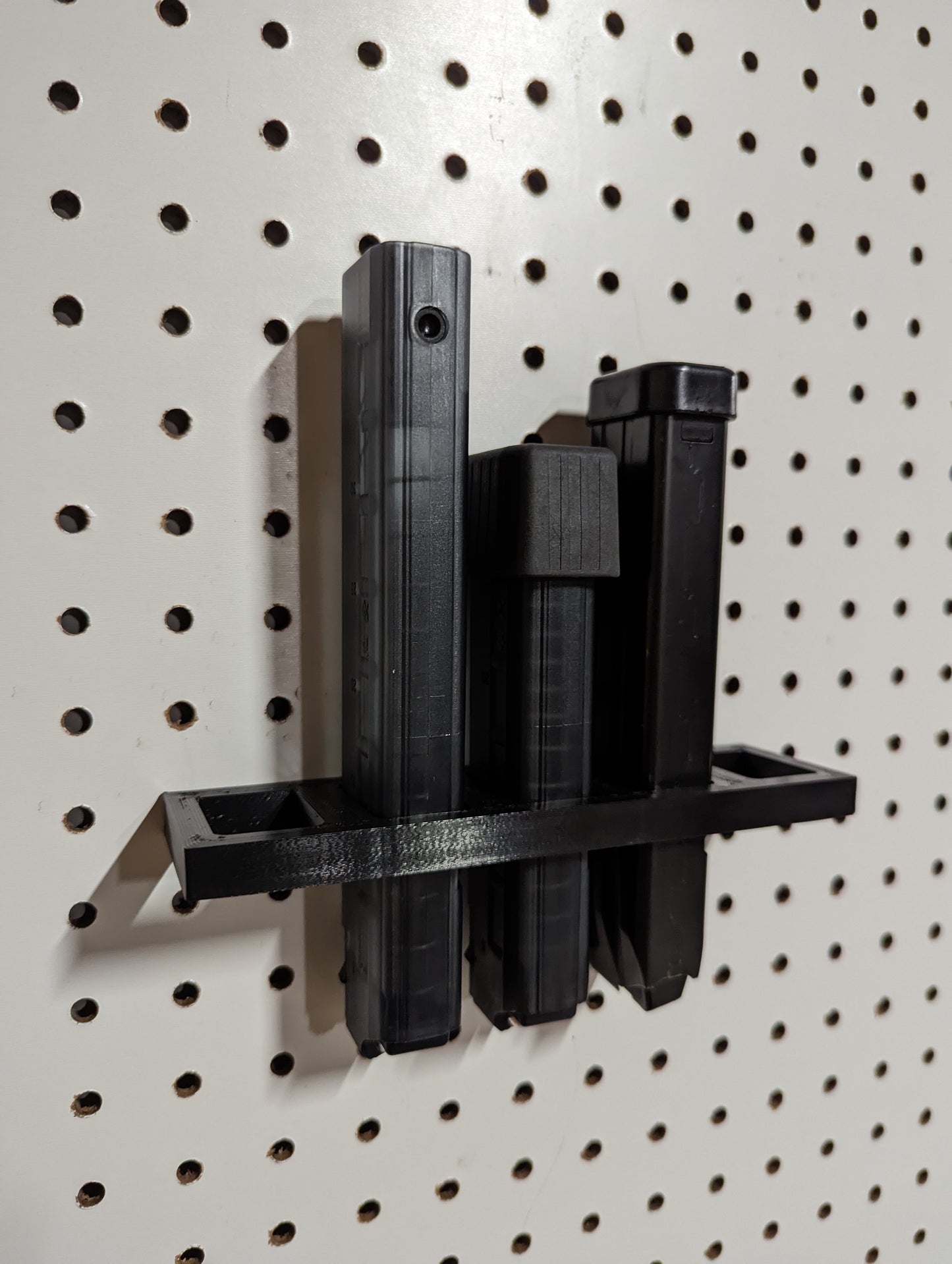 Mount for B&T APC/GHM/SPC/TP9/etc Mags - Pegboard / IKEA Skadis / Wall Control / Vaultek | Magazine Holder Storage Rack