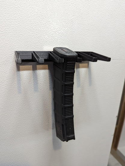 Mount for 545 AK Pmag Mags - Magnetic | Magazine Holder Storage Rack