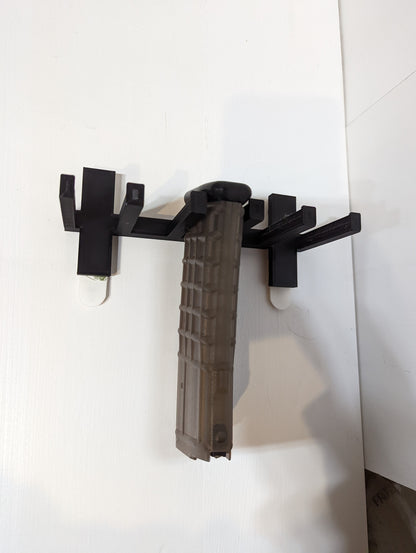 Mount for Steyr AUG Mags - Command Strips | Magazine Holder Storage Rack