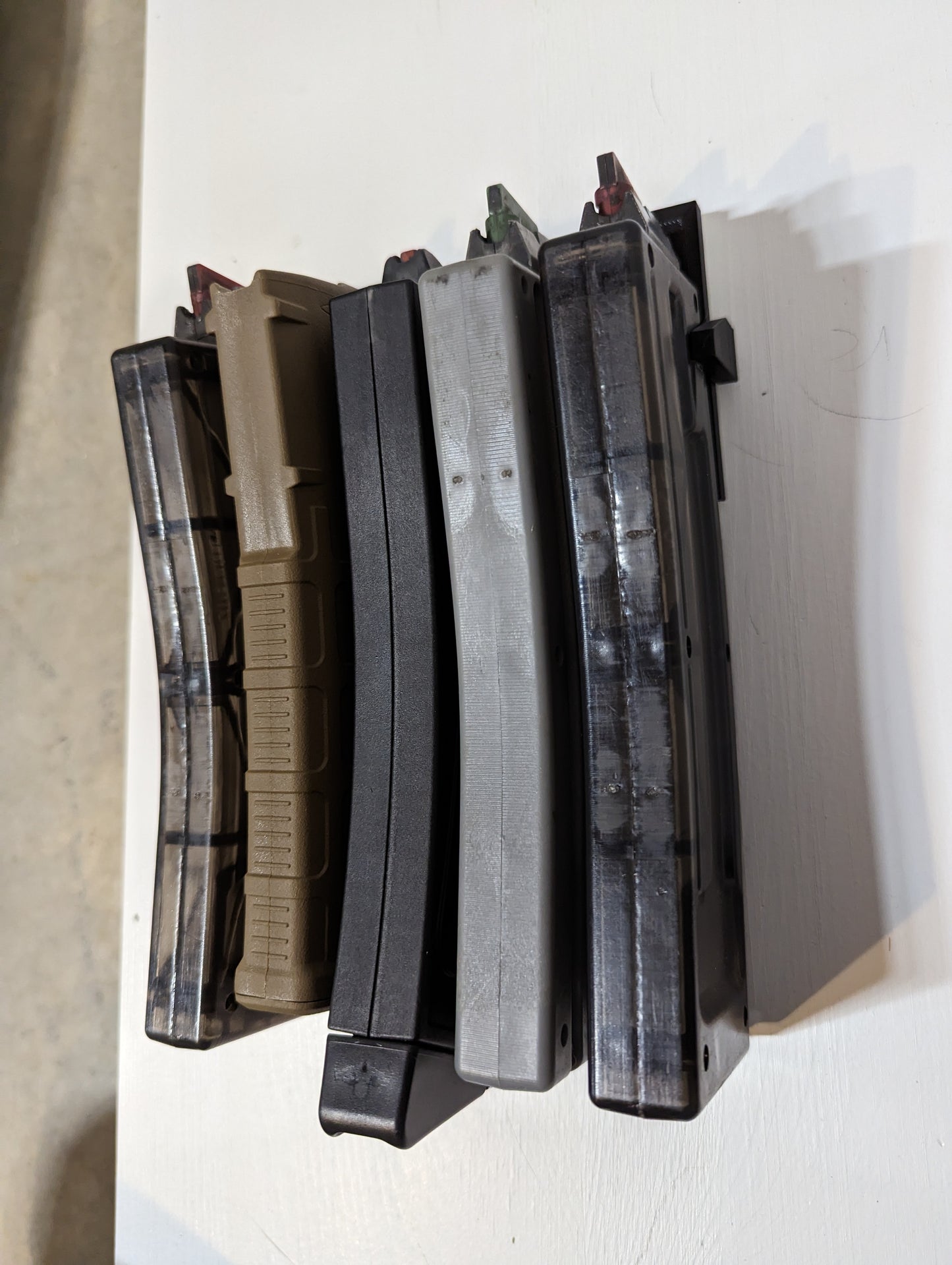 Mount for AR 15 Pattern Mags - Command Strips | Magazine Holder Storage Rack