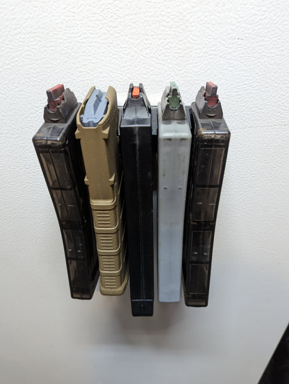 Mount for AR 15 Pattern Mags - Magnetic | Magazine Holder Storage Rack