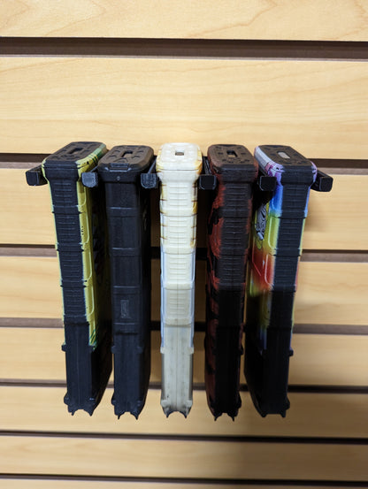 Mount for AR 15 Pmag / TMAG Mags - Slatwall | Magazine Holder Storage Rack