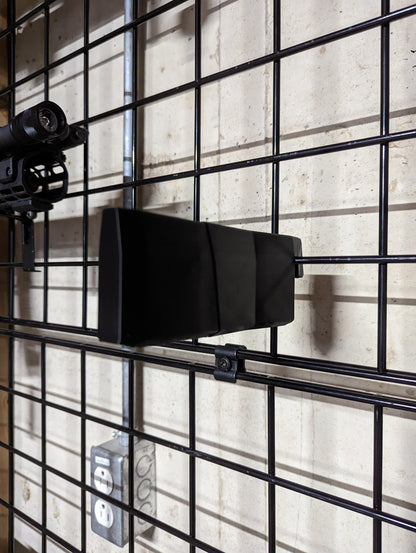 AR 15 Inline Vertical Magwell Mount - Gridwall | Rifle Holder Storage Rack