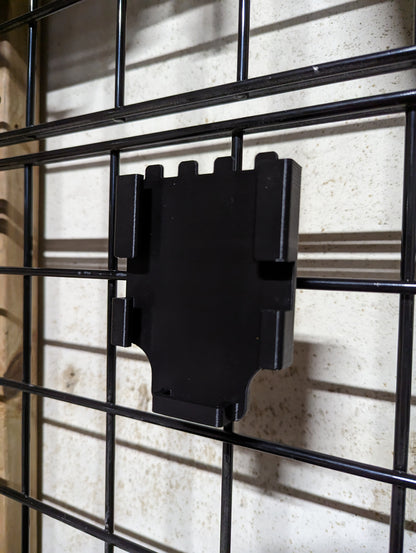 Locking Mount for Safariland QLS - Gridwall | Handgun Holder Storage Rack