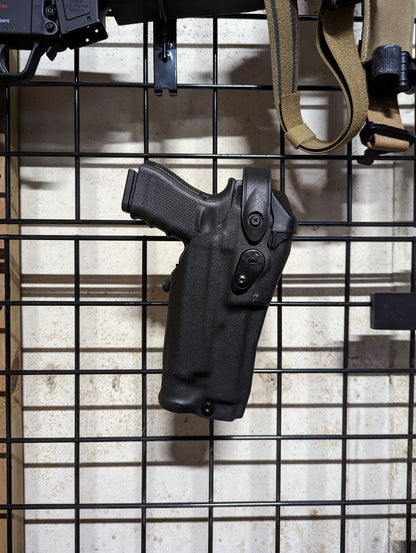 Locking Mount for Safariland QLS - Gridwall | Handgun Holder Storage Rack