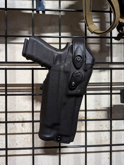 Locking Mount for Safariland QLS - Gridwall | Handgun Holder Storage Rack