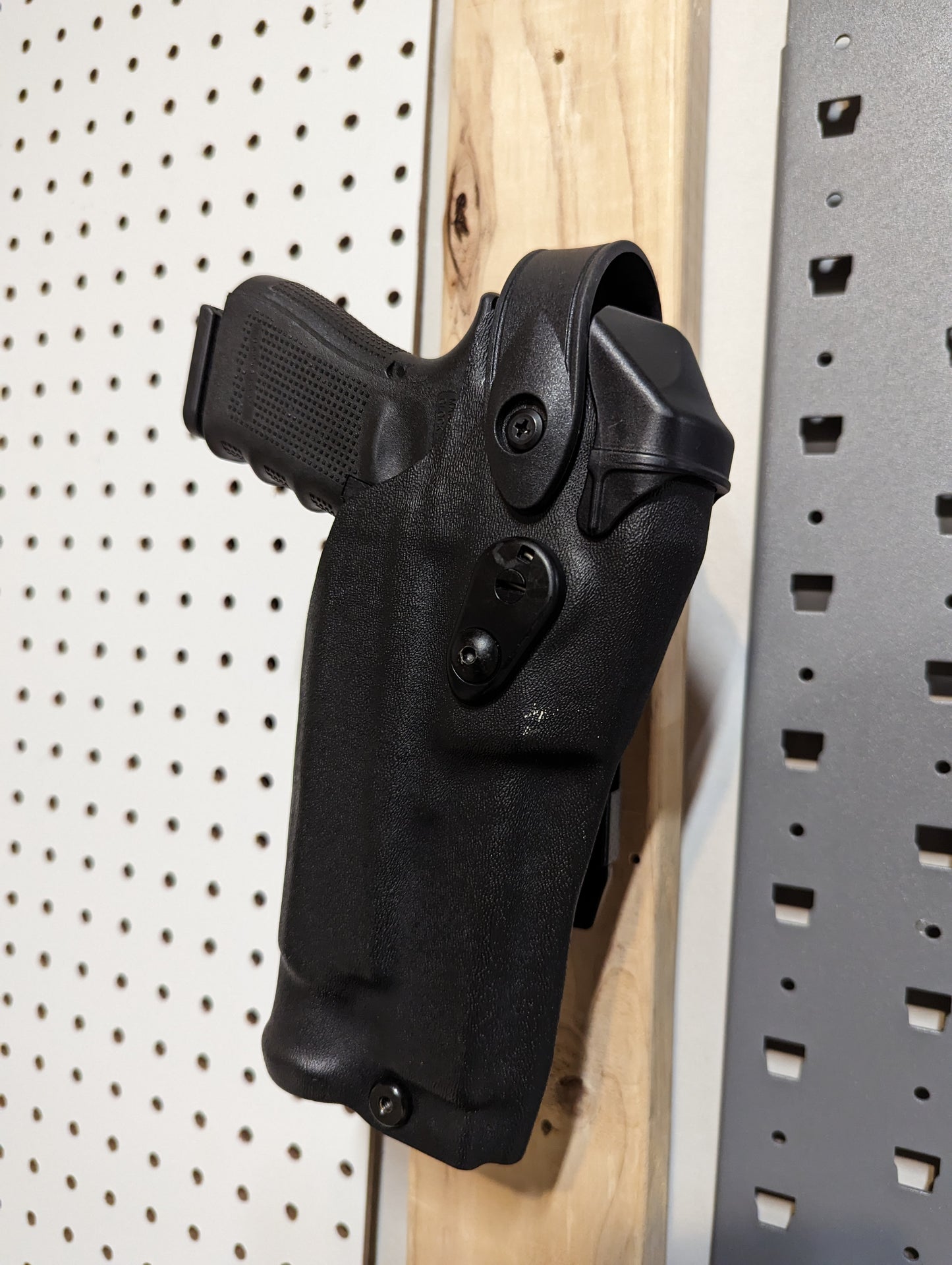 Locking Mount for Safariland QLS - Wall | Handgun Holder Storage Rack